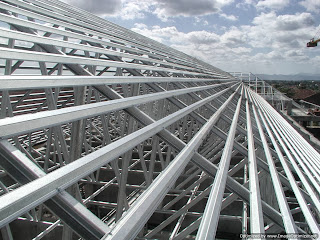 Pemasagan Rangka Atap baja Ringan