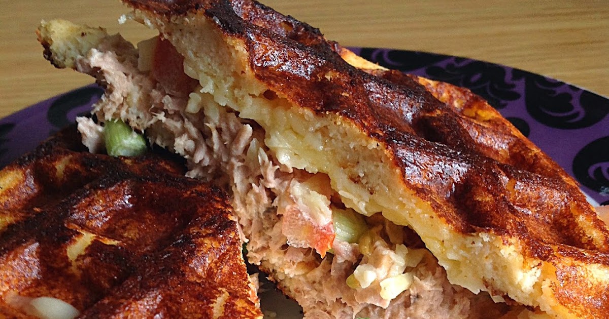 KetoStyle Tuna Waffle Melt