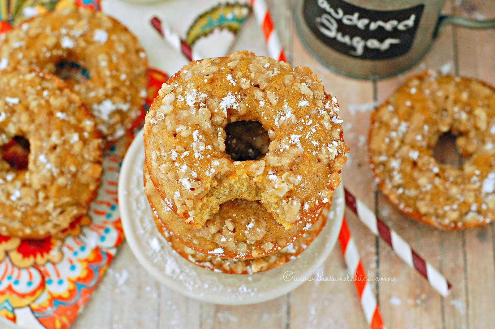 The Sweet Chick Maple Butternut Squash Donuts