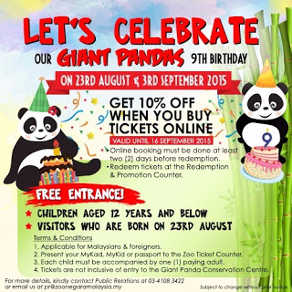 Zoo negara ticket online