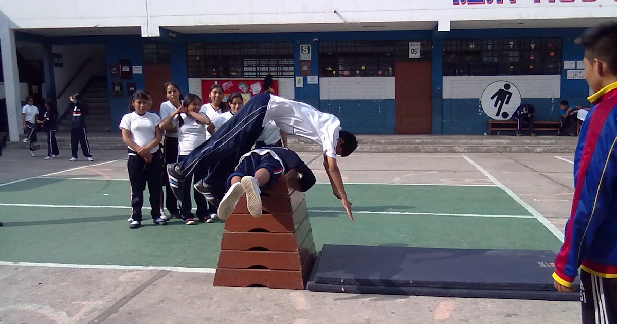Educación Física por Juan Cuba R.: SALTO LISA EN EL TABURETE