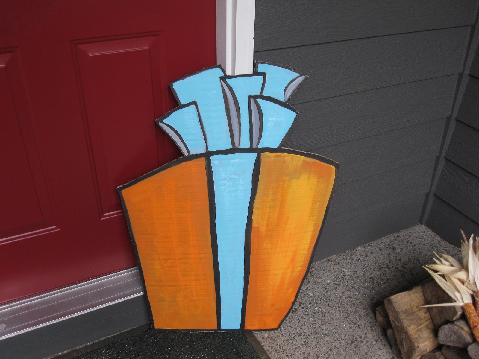 Tam's Art In Flight CHRISTMAS CARDBOARD CUT OUTS!