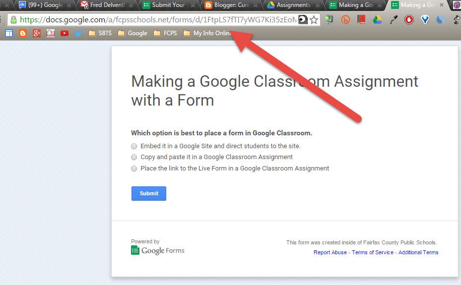 current and cool google classroom see form completion how to make a google form public