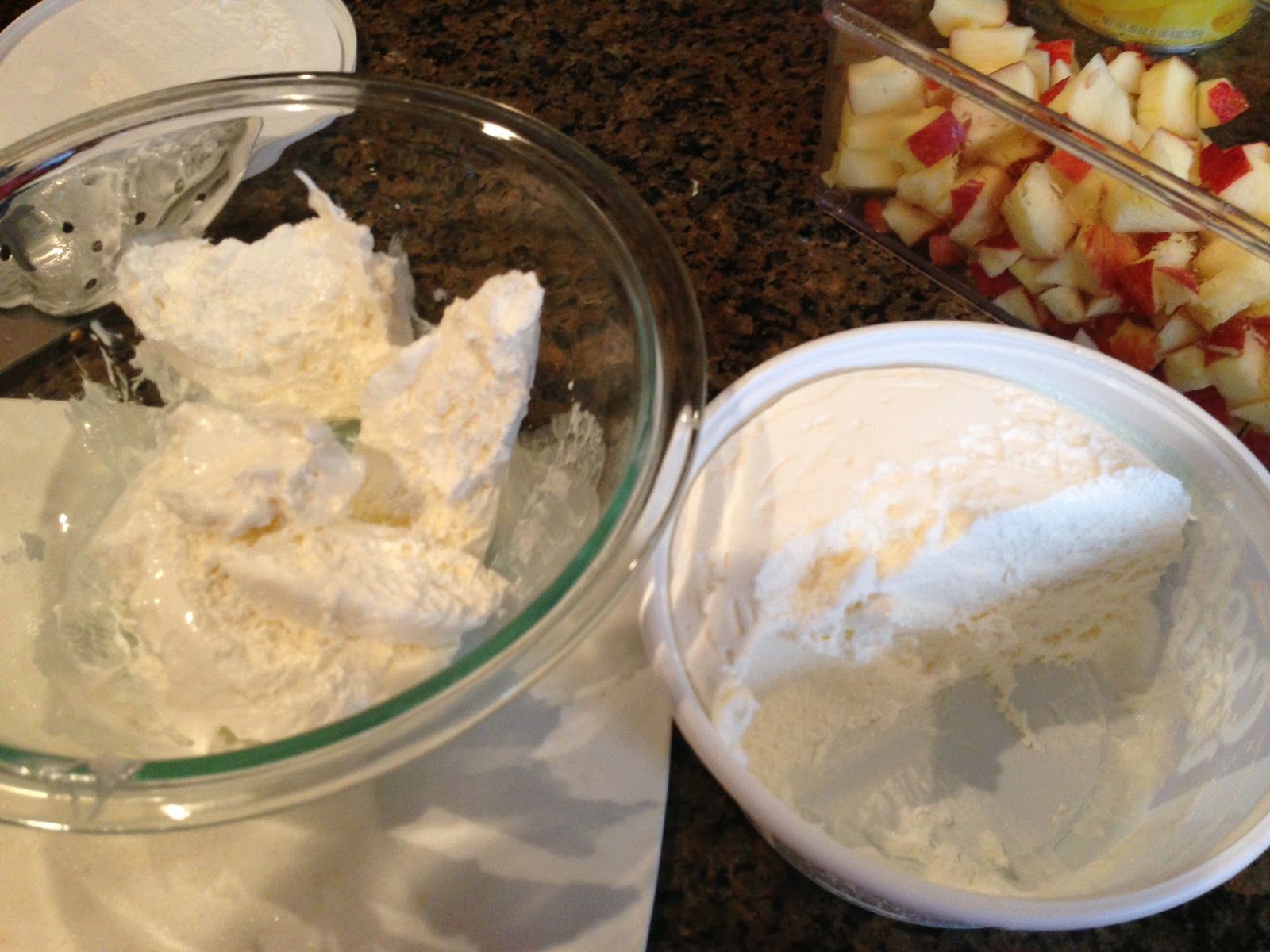 Life According to Weight Watchers Caramel Apple Salad Review!