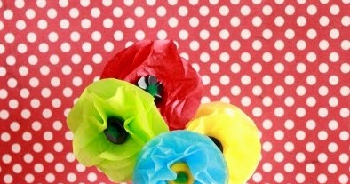 Membuat Bunga Dari Kertas Minyak