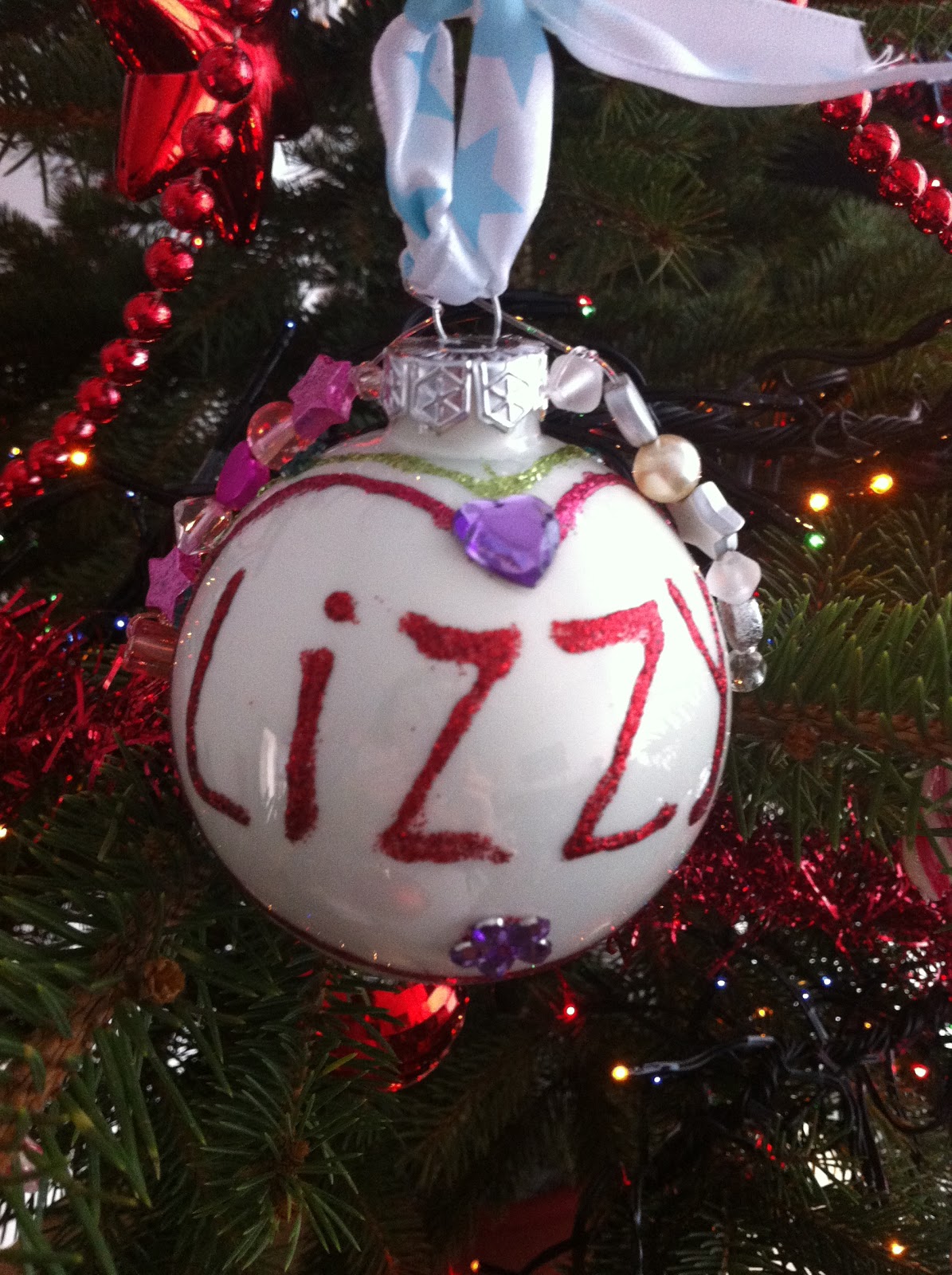 nails 4 fun.•*´¯)¸.•* How to make your Xmas Balls