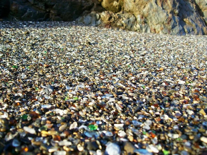 Glass Beach of California