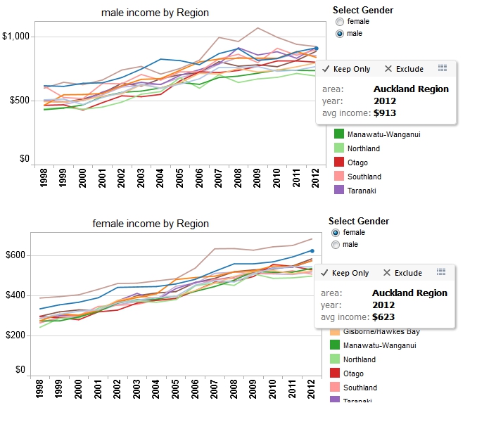 The Wage Gap in New Zealand, Illustrated Rachel Rayner