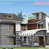 Modern Kerala house exterior in 2750 sq.feet