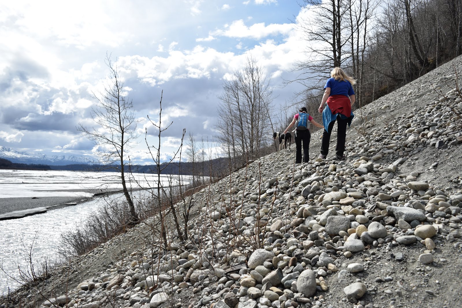 PalmerMoose Creek Railroad trail