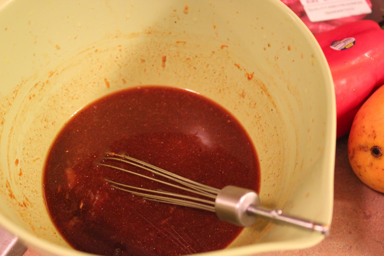Everything in the Kitchen Sink Mango Beef Stir Fry