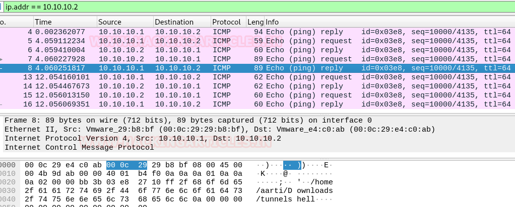Covert Channel Hidden Network