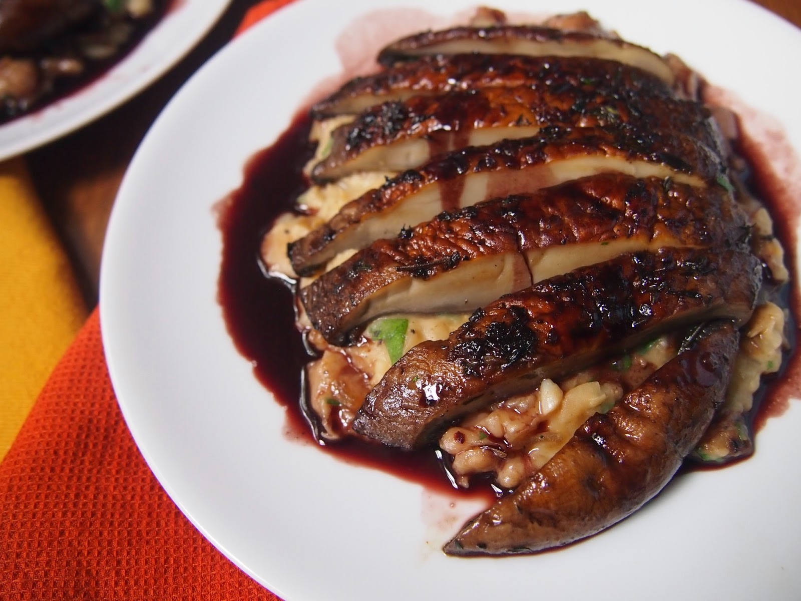 portobello mushroom steak vegan