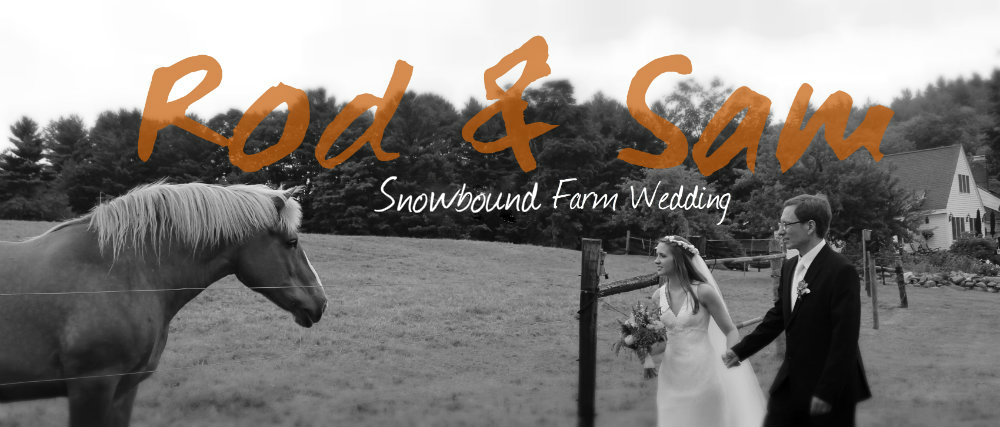 Snowbound Farm Wedding