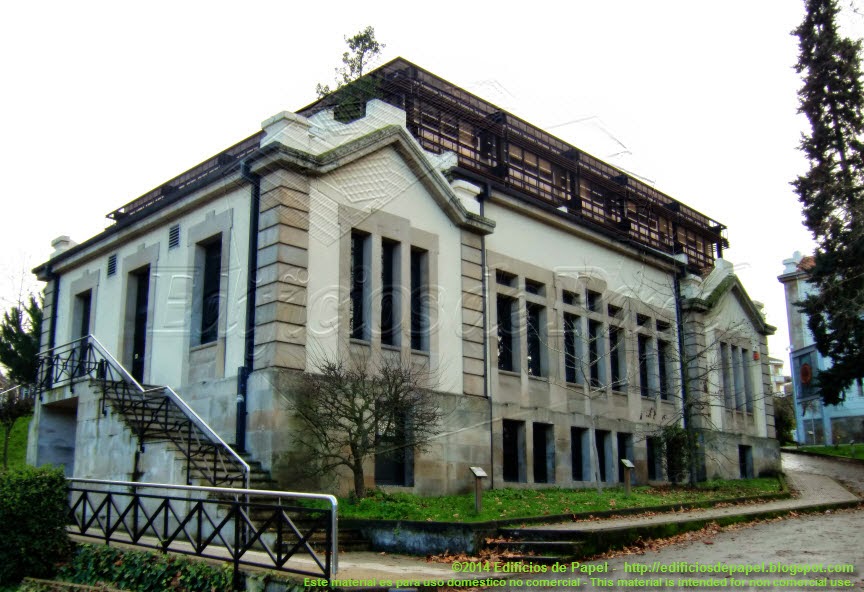 Antiguo pabellón del Hospital de Beneficencia de Ourense