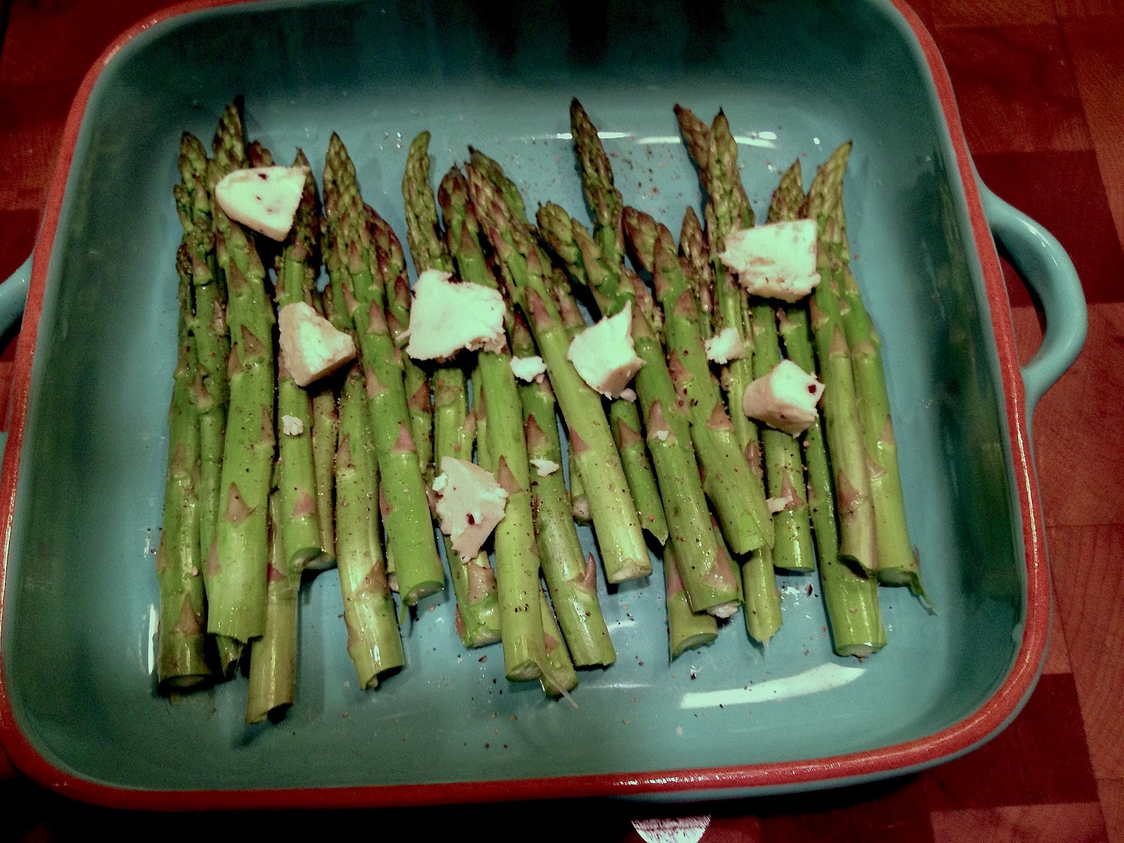 Life on the Food Chain Simple, Quick, Butter Braised Asparagus
