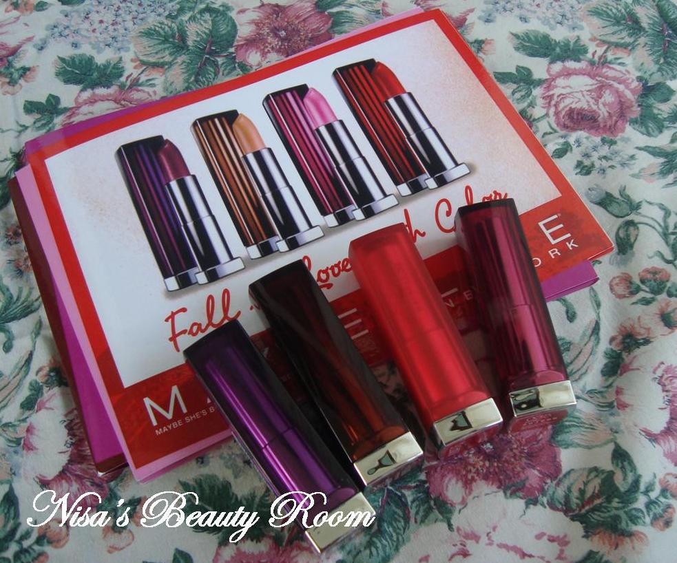 Review Maybelline Color Sensational Lipstick