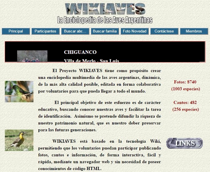 Wikiaves de Argentina