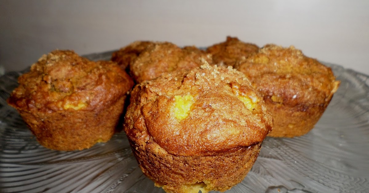 Passion Kneaded Peach And Pumpkin Muffins Muffinmonday