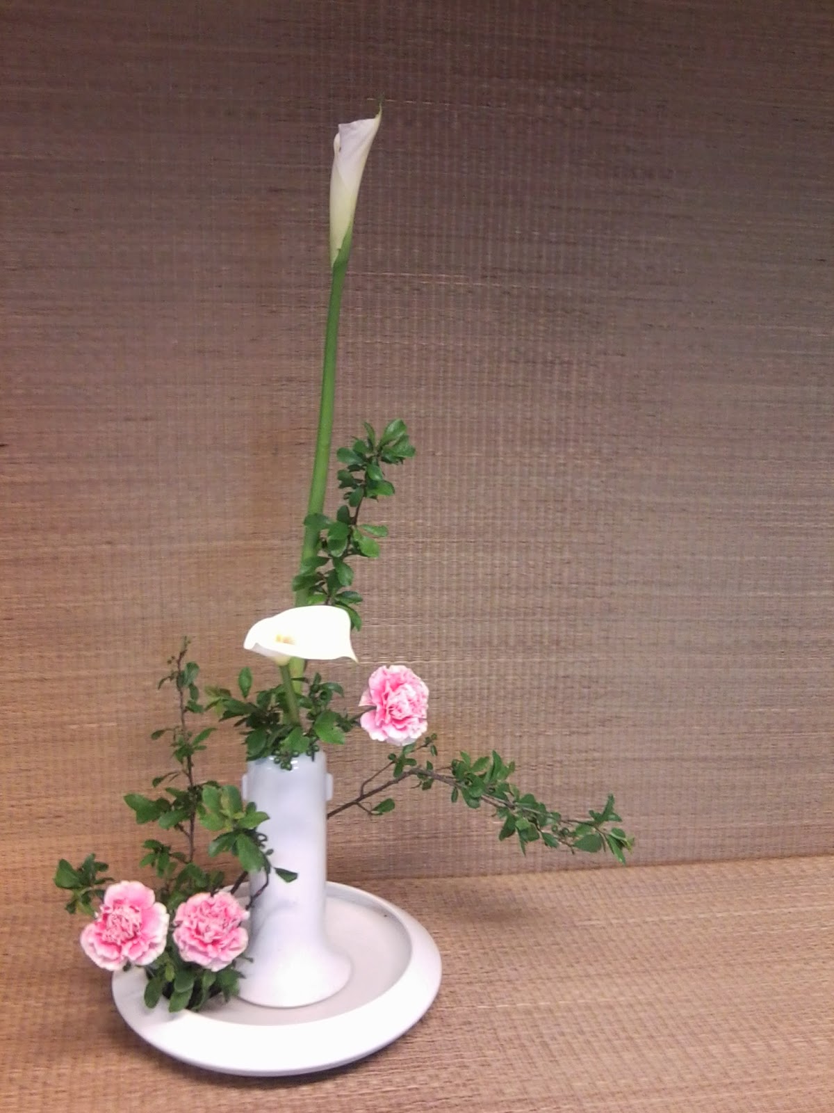 blog ikébana art floral japonais Hana Isho Ikebana et matériel