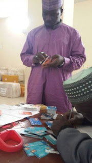 Yahya Saifullahi, arrested with 870 ATM cards