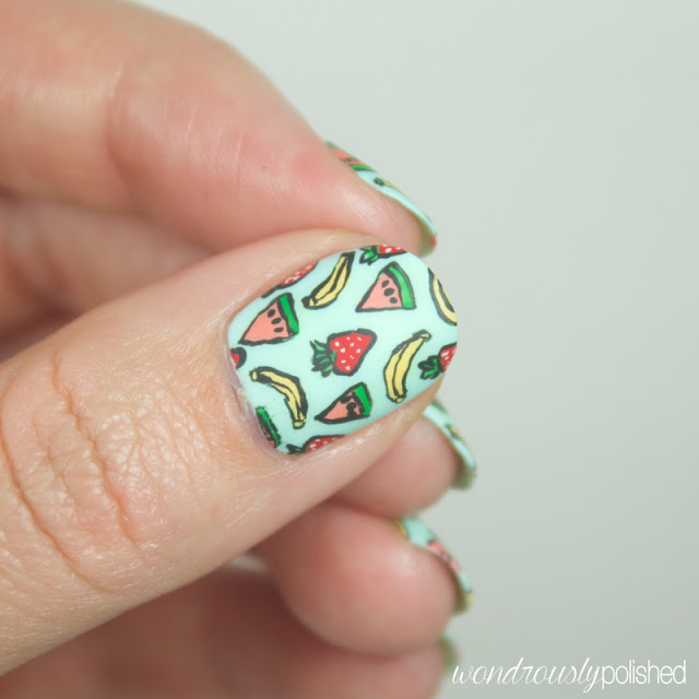 fruit nail art