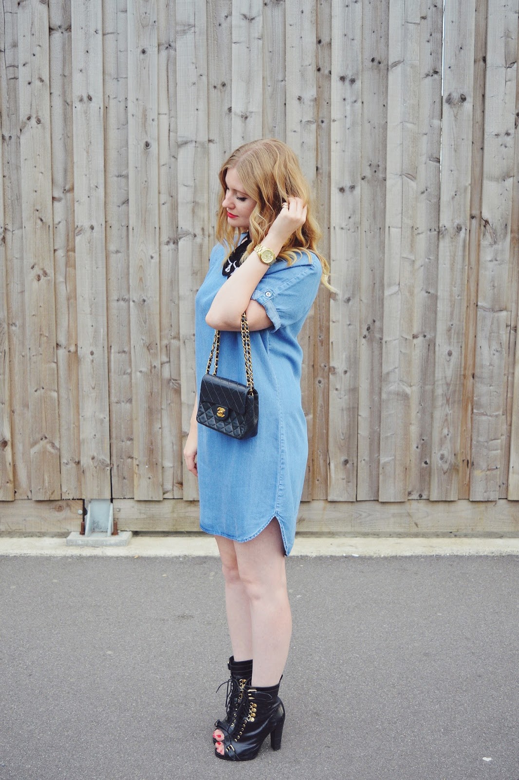 denim dress tesco
