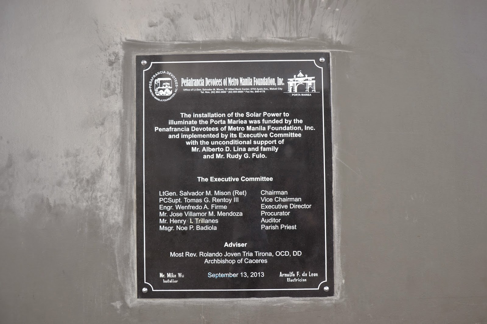 Porta Mariae Camarines Sur