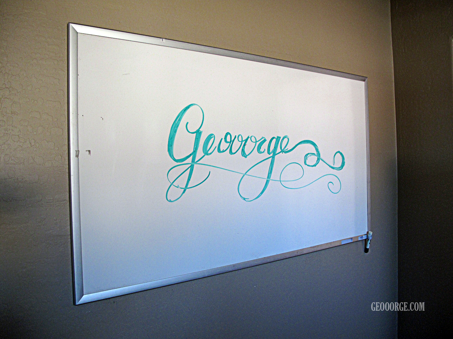 Ashley J ADventures of a Creative Operation Hang Huge Whiteboard