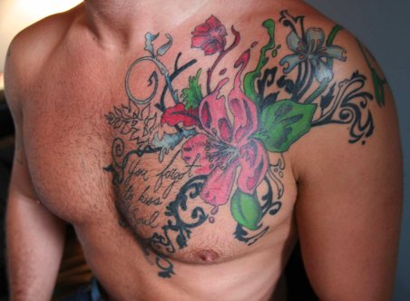 Largest tattoo gallery Chest Tattoo Idea