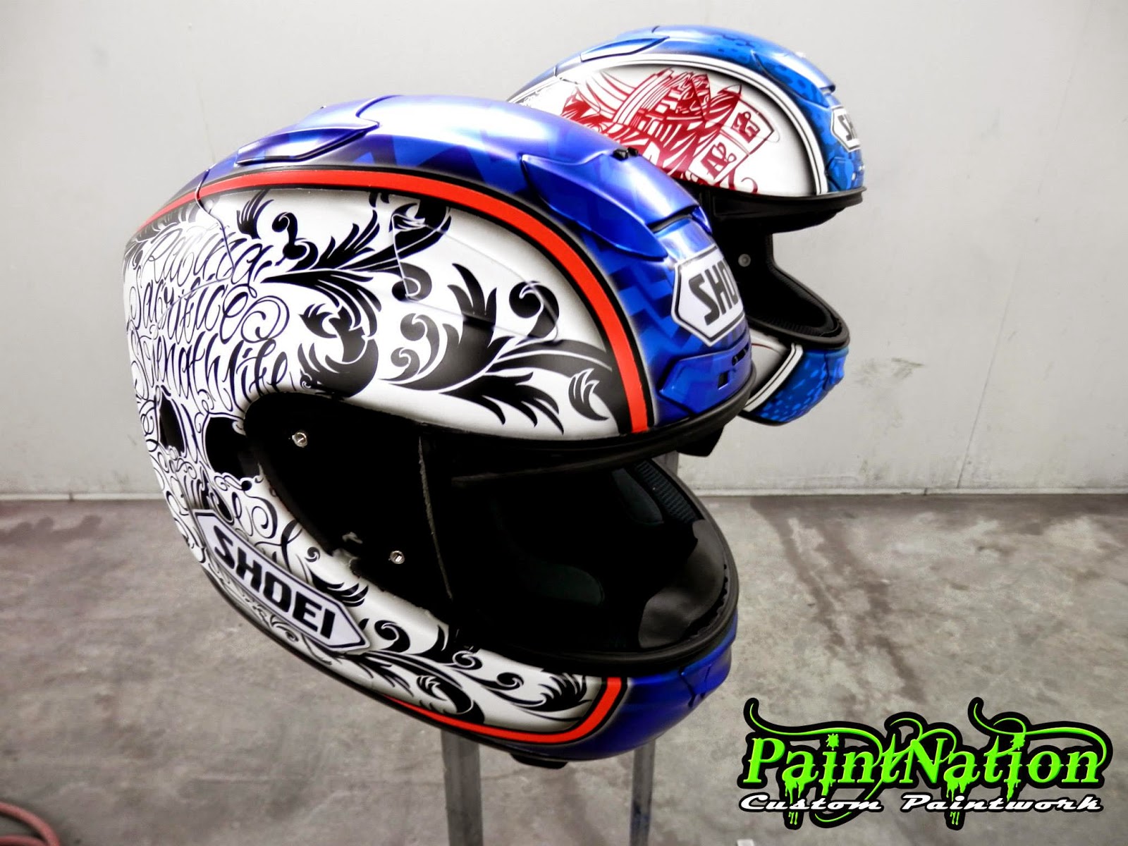 Racing Helmets Garage Shoei XSpirit II S.Andrews 2014 by PaintNation