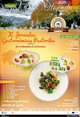 X Jornadas Gastronómicas Pastoriles en el Valle del Jerte X Jornadas Gastronómicas Pastoriles en el Valle del Jerte