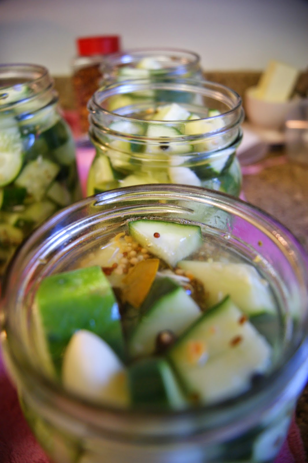 Canarella Dill Pickle Chunks with Garlic