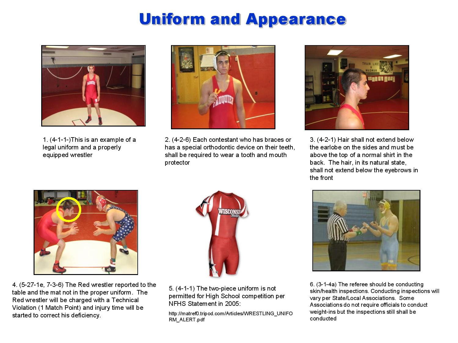 Lobos Wrestling Wrestling Rule Book