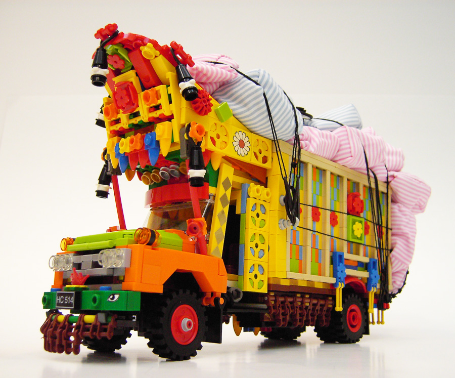 Special Kids Pakistan pakistaanse trucks van lego