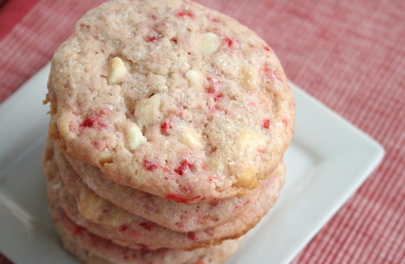 tune 'n fork Strawberry Shortcake Cookies