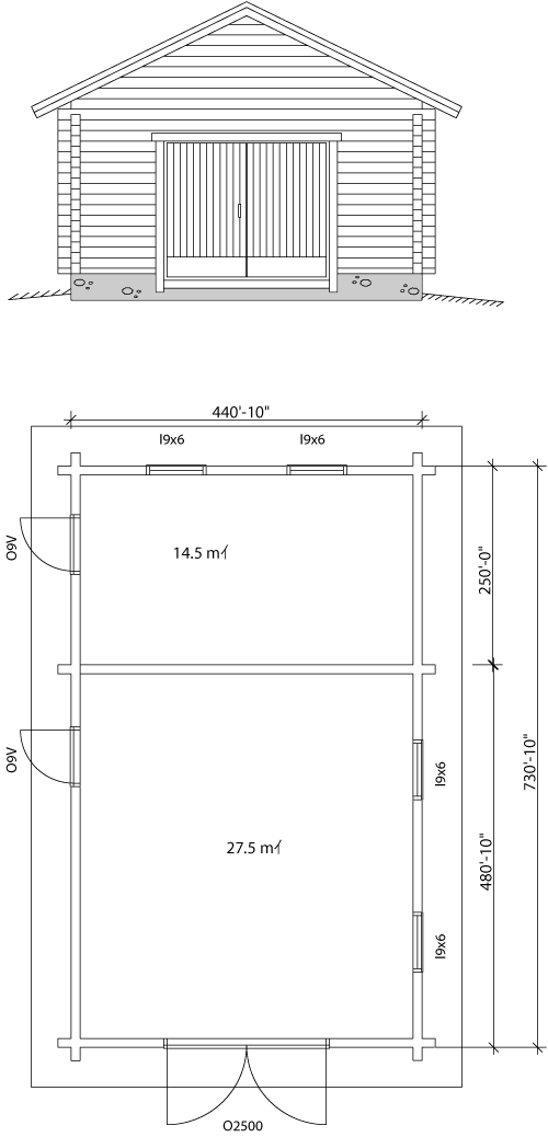 Viviendas Unifamiliares Arquitectura y Construccion: Diseño Garaje Para