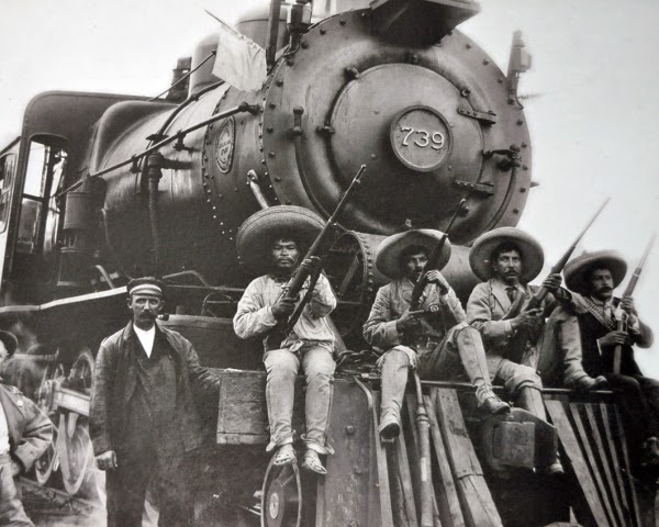 SANGRE JACOBINA: Los trenes de la Revolución Mexicana