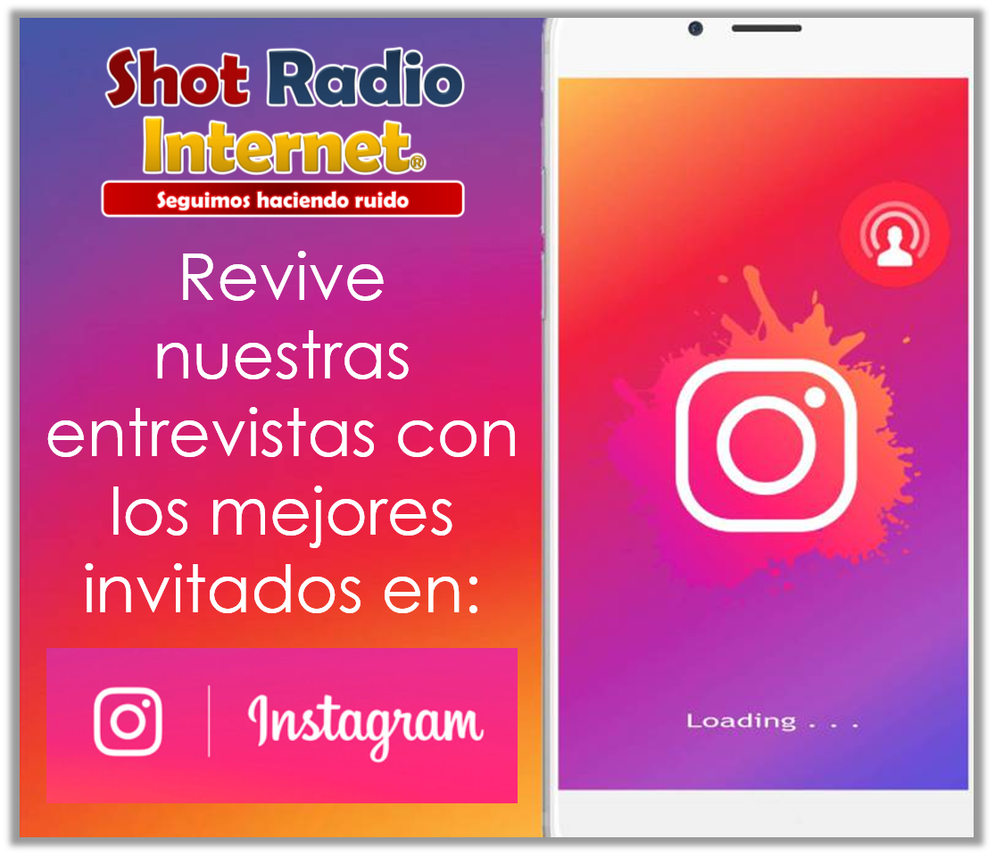 Síguenos en nuestros Instagram Live`s con los mejores invitados.