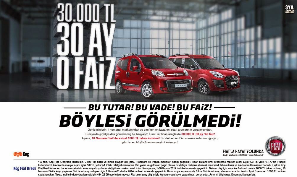 Fiat'tan fırsatlar devam ediyor