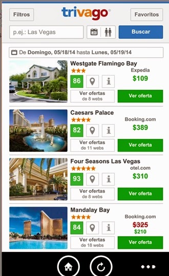 APP TRIVAGO GRATUITA PER SMARTPHONE CON WINDOWS PHONE IN ITALIANO