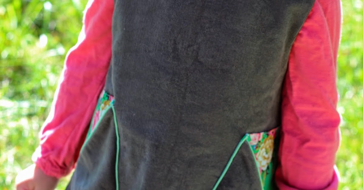 I Sew, You Sew Retro Reproduction Dress Corduroy & Pockets