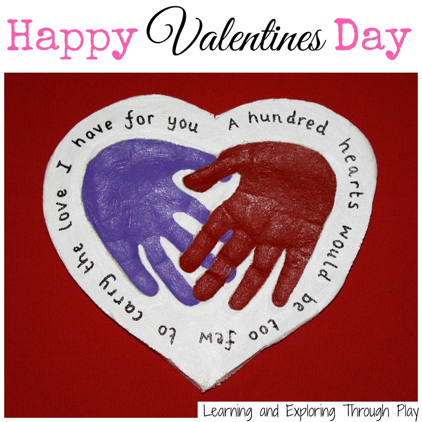 salt dough valentines