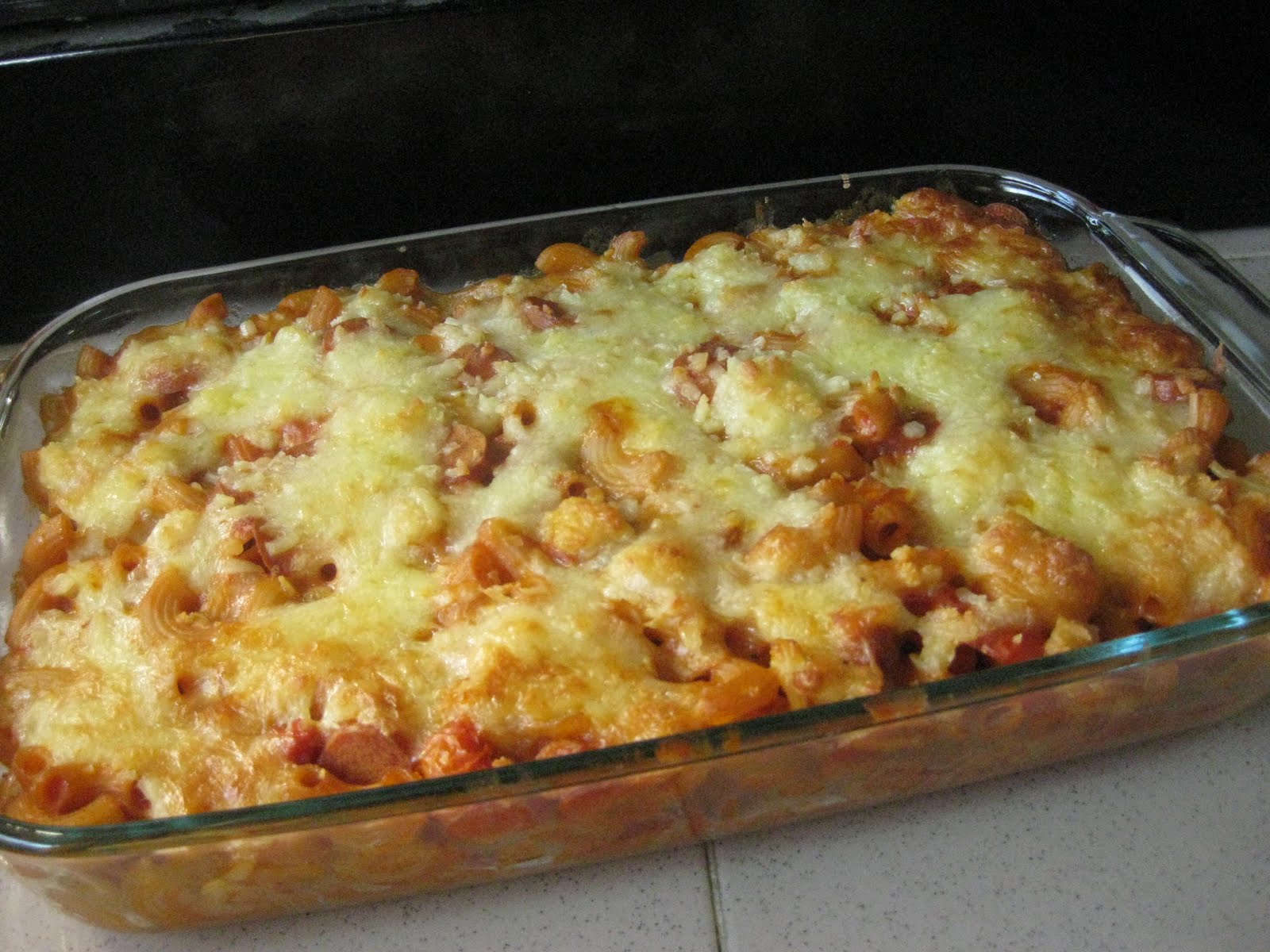 RESEPI NANNIE Makaroni bakar