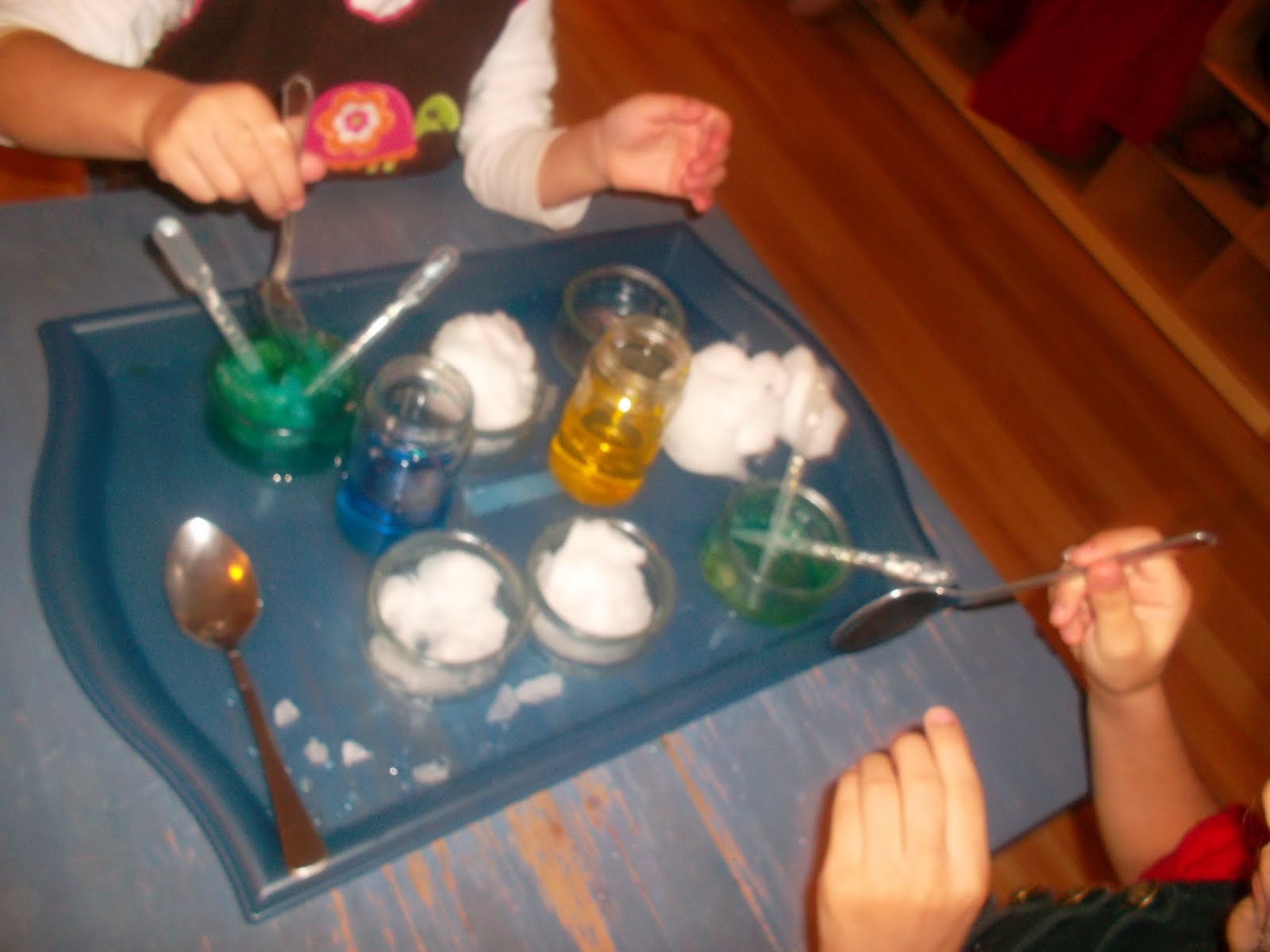 Sprouts Of Iman Preschool Using Pipettes