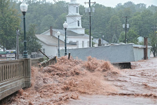 After hurricane Irene hit