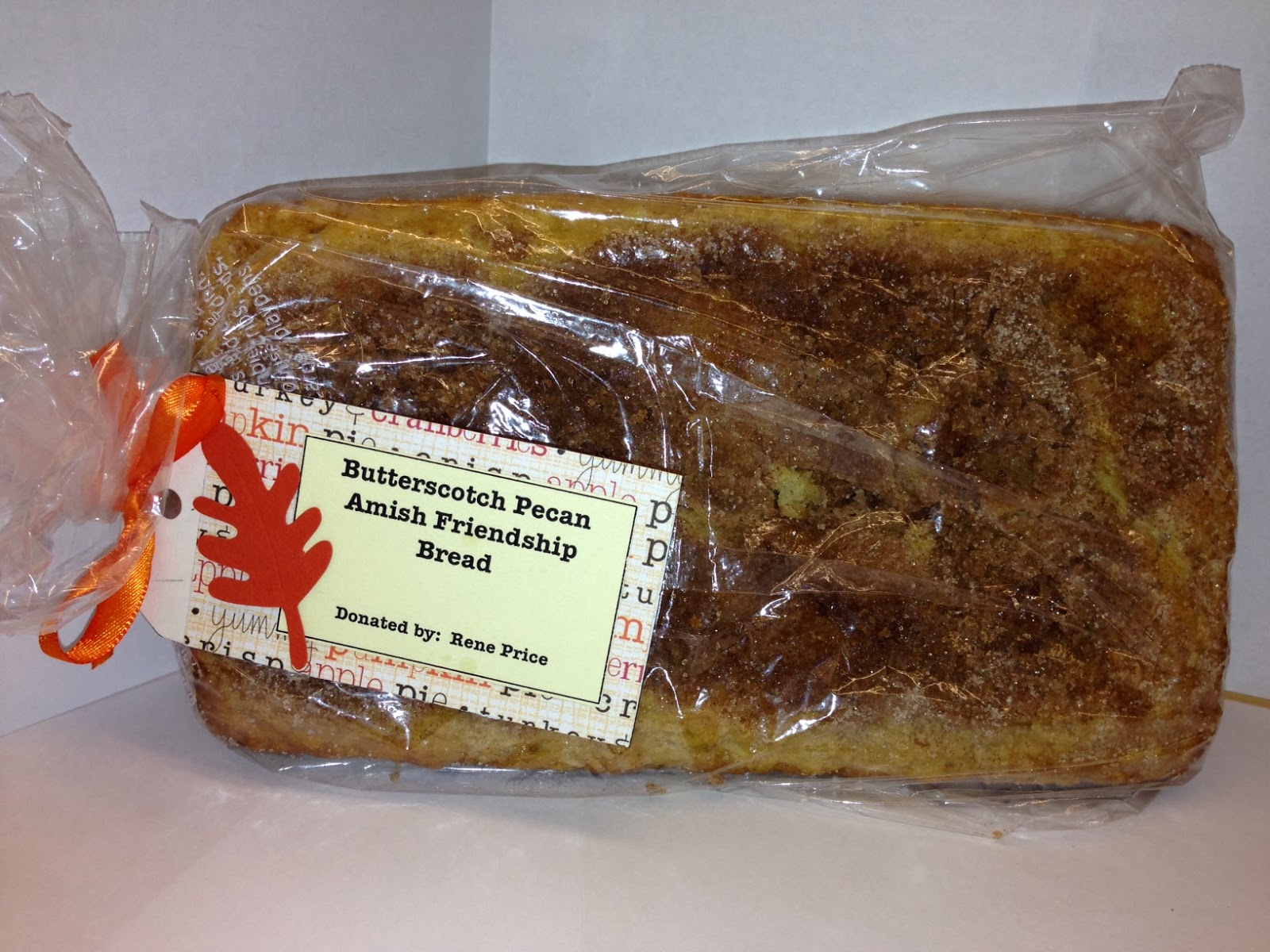 gabby sews Bread Tags and Friendship Bread Recipe