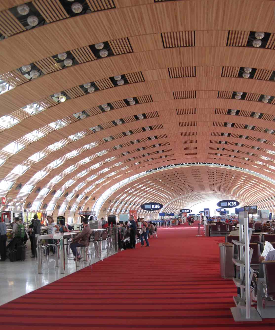 CDG: Discover the Terminal 2E-K of Paris. (Charles de Gaulle