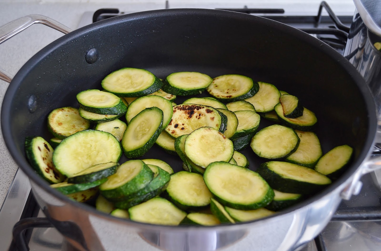 Courgette and Pea Salad GF SCD Gluten Free SCD and Veggie