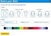 Ordering screen Dress United